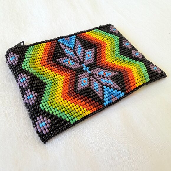 Hand Beaded Coin Purse - Picture 6 of 9